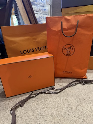 Hermes shoe box - (empty),