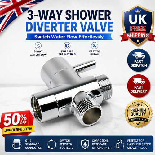 Shower head diverter valve - shower,