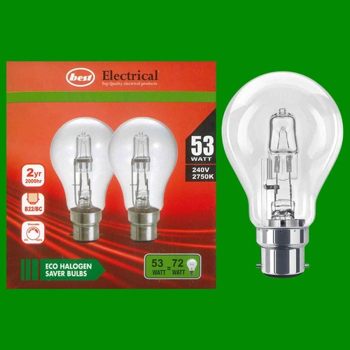 53w clear eco - 53w, (=72w)