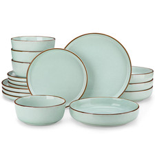  Green Dinnerware Set 16/32pc