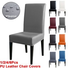 Leather dining chair seat - dining,
