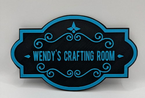 Personalised craft room sign - personalised,