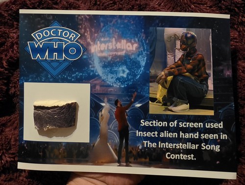 Doctor who screen - doctor, prop