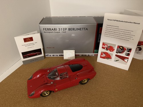 Cmc 096 ferrari 312p - 1:18,