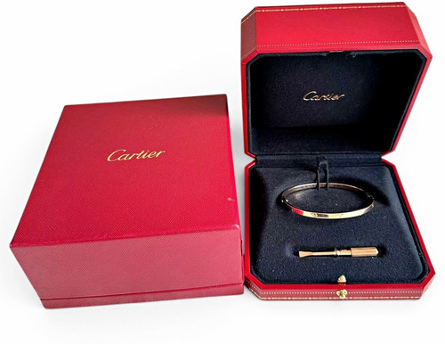Cartier 18ct au750 - cartier, rose