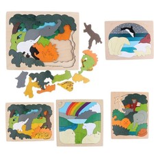 Multilayer Wooden Animal