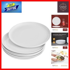 White Dinner Plates Set of 6