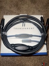 Transparent Audio RCA Interconnects 1.5 metre 6 Gen boxed very hi performance 