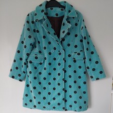 Mini Boden Girls Velvet Coat,Age 5-6,VGC