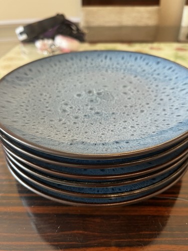 Blue reactive glaze side - blue,