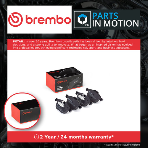 Brake pads set front p24061 - brake,