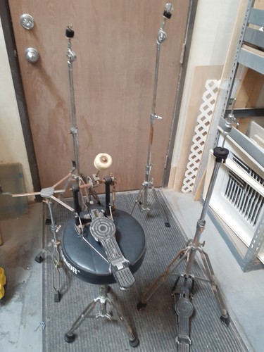 Rusty sonor drum set hardware - rusty,