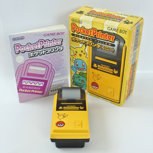 Pocket printer pikachu yellow - printer,