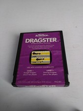  DRAGSTER Vintage Atari 2600 Console Game 