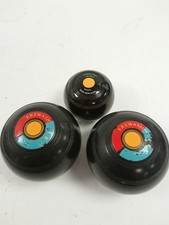 Vintage Erewash Lawn Bowls Set with Tyrolite Jack by Taylor-Rolph Sports Hobby