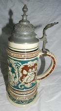 Vintage German Beer Stein w/