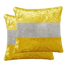 Set of 2 Crushed Velvet