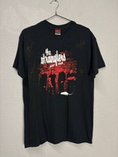 The Stranglers Autograph mens official merchandise tour 2017 T shirt Medium