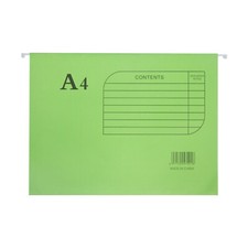 50x A4 Green Hanging