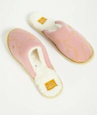 Lady's Women's Disney Winnie The Pooh Pink Mule Slippers S M