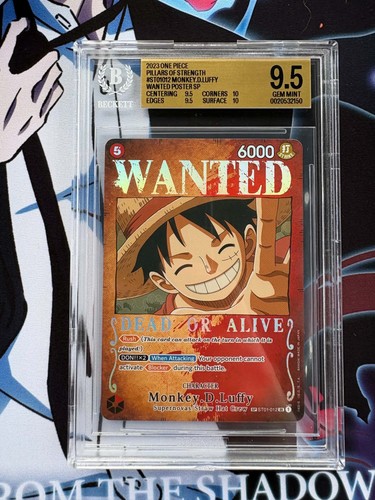 Bgs psa monkey d luffy - psa, 10