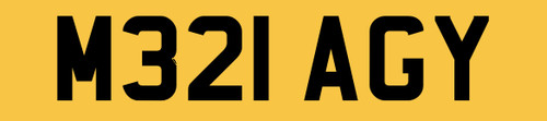 Maggy private reg - reg, plate