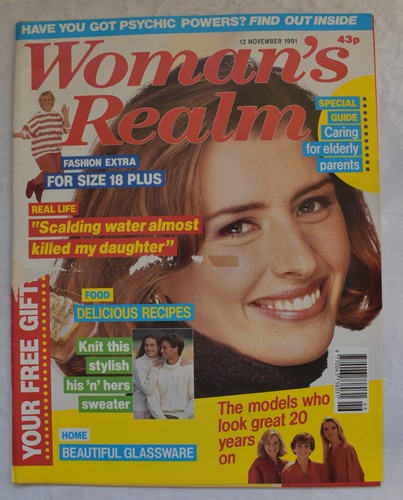 Woman realm 12 november - woman's,