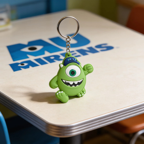 Pvc keychain monsters inc - pvc,