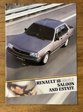 Renault 18 Mark 2 Sales