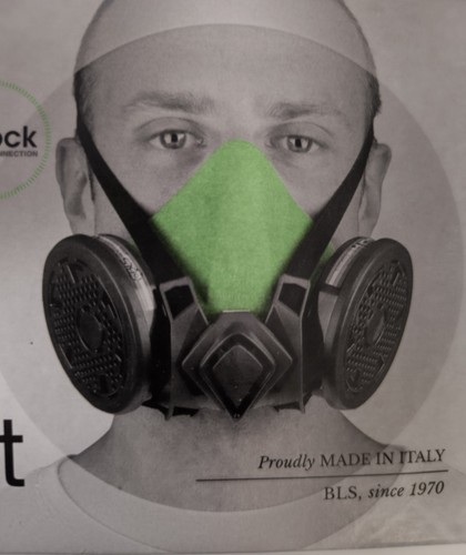 Respirator half face - respirator, dust