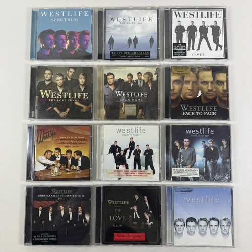 Westlife studio albums - 12,