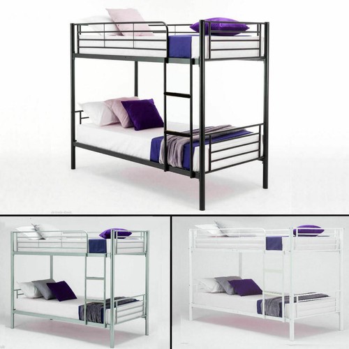 Metal single bunk bed - single,