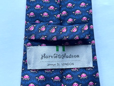 HARVIE AND HUDSON Silk Tie