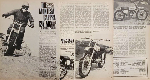 1971 montesa cappra 125 - montesa,