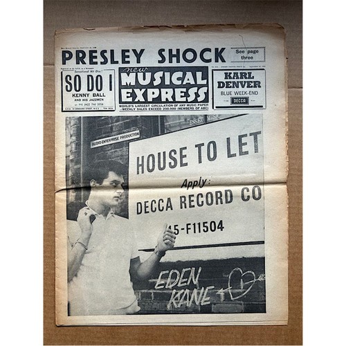 Various 1962 nme magazine - nme,