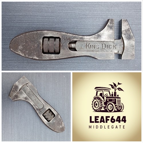 King dick adjustable spanner - king,