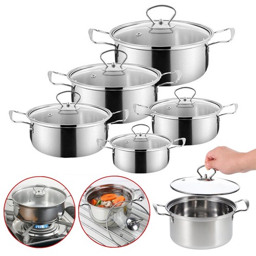 Set stainless steel - set,