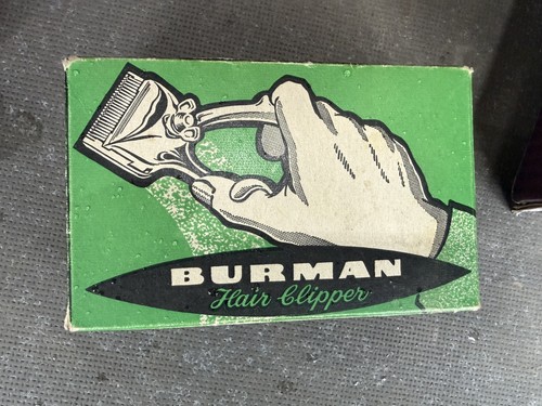 Vintage burman hair clippers - burman,