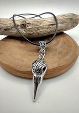 Silvertone Bird Skull crow