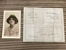 1920s AUTOGRAPH - EDWARDIAN