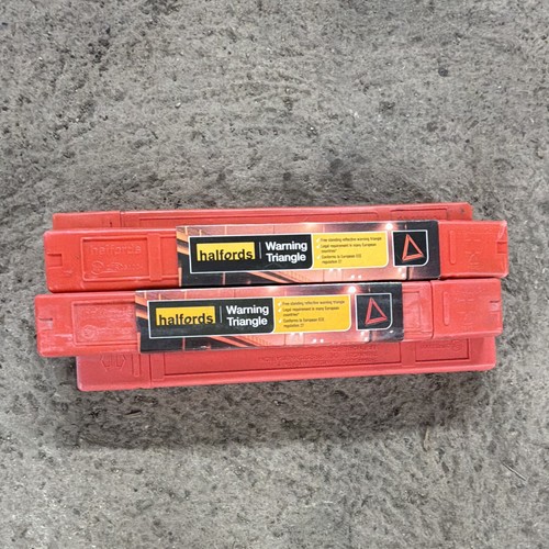 Halfords warning triangle - warning, for