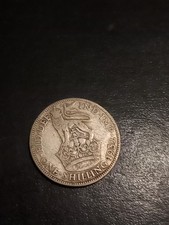 1932 George v Silver Coin, One Shilling, 0.500 Fineness, English Variety