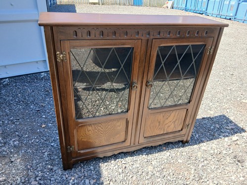 Mid 20th century - oak, glazed