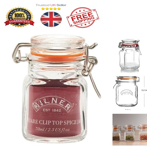 Compact square spice jar with - compact,