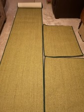 Stair Runner Olive Green. 4.2m