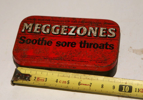 Meggezones cough sweet tin - cough,