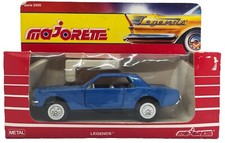 MAJORETTE LEGENDS 1:32 BLUE FORD MUSTANG 65 2400 SERIES DIECAST MODEL BOXED