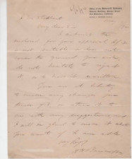 H H Bancroft 1892 ALS signed
