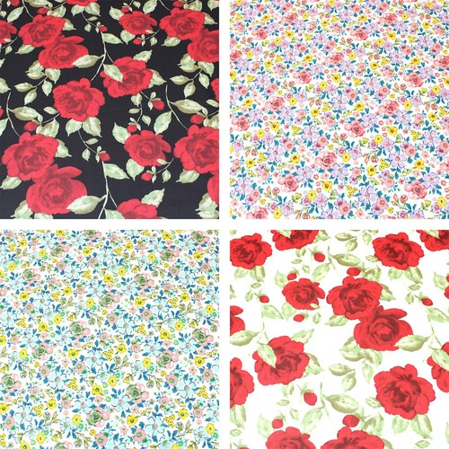Floral print organic - organic, cotton
