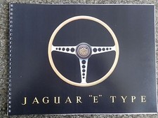  'E' TYPE JAGUAR  BROCHURE  